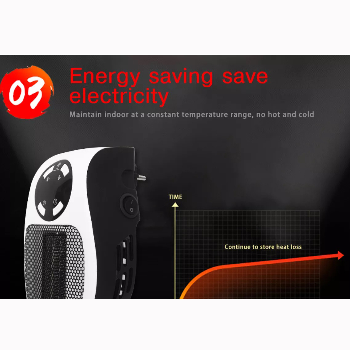 فن هیتر سیف الکتریک مدل FST