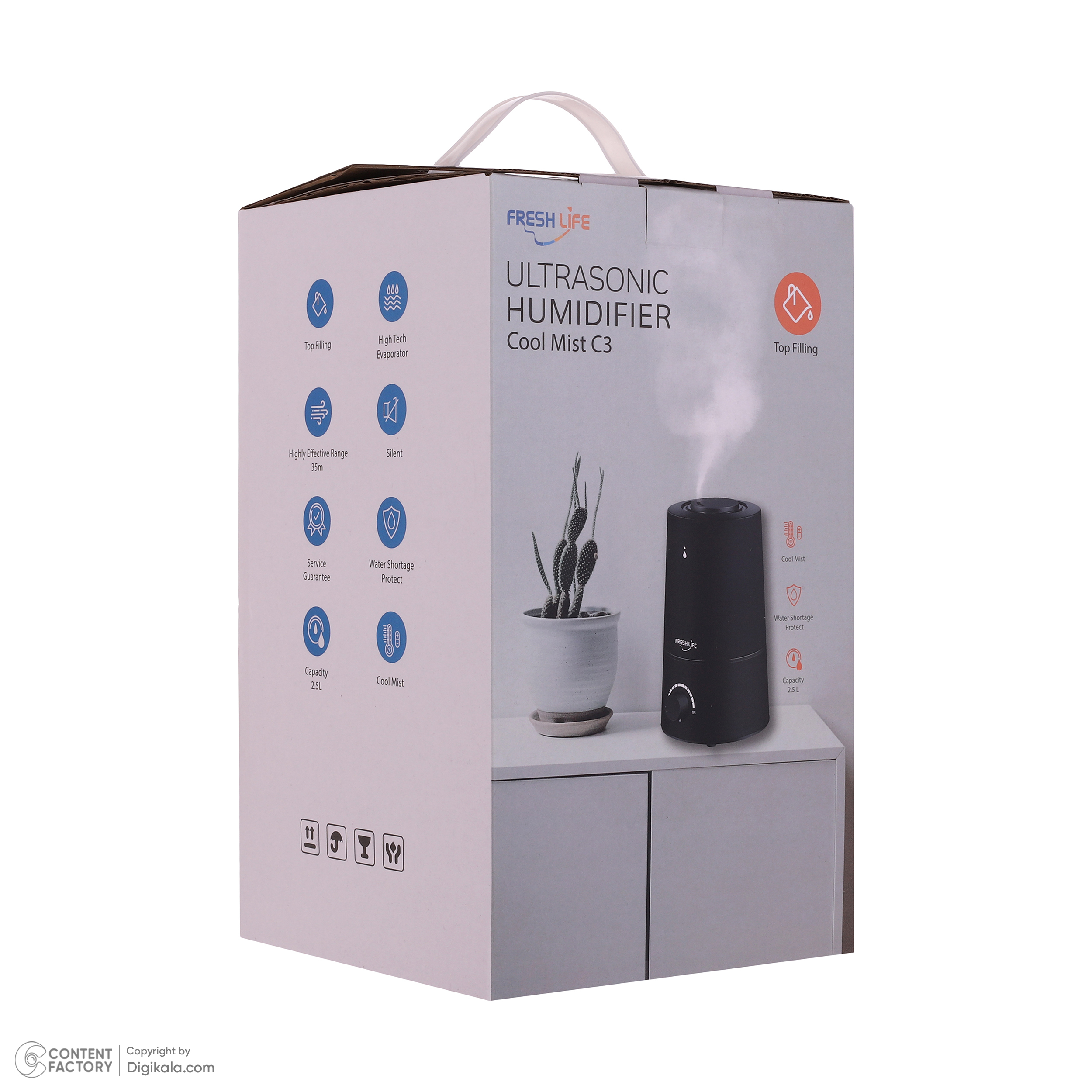 دستگاه بخور سرد فرش لایف مدل C3