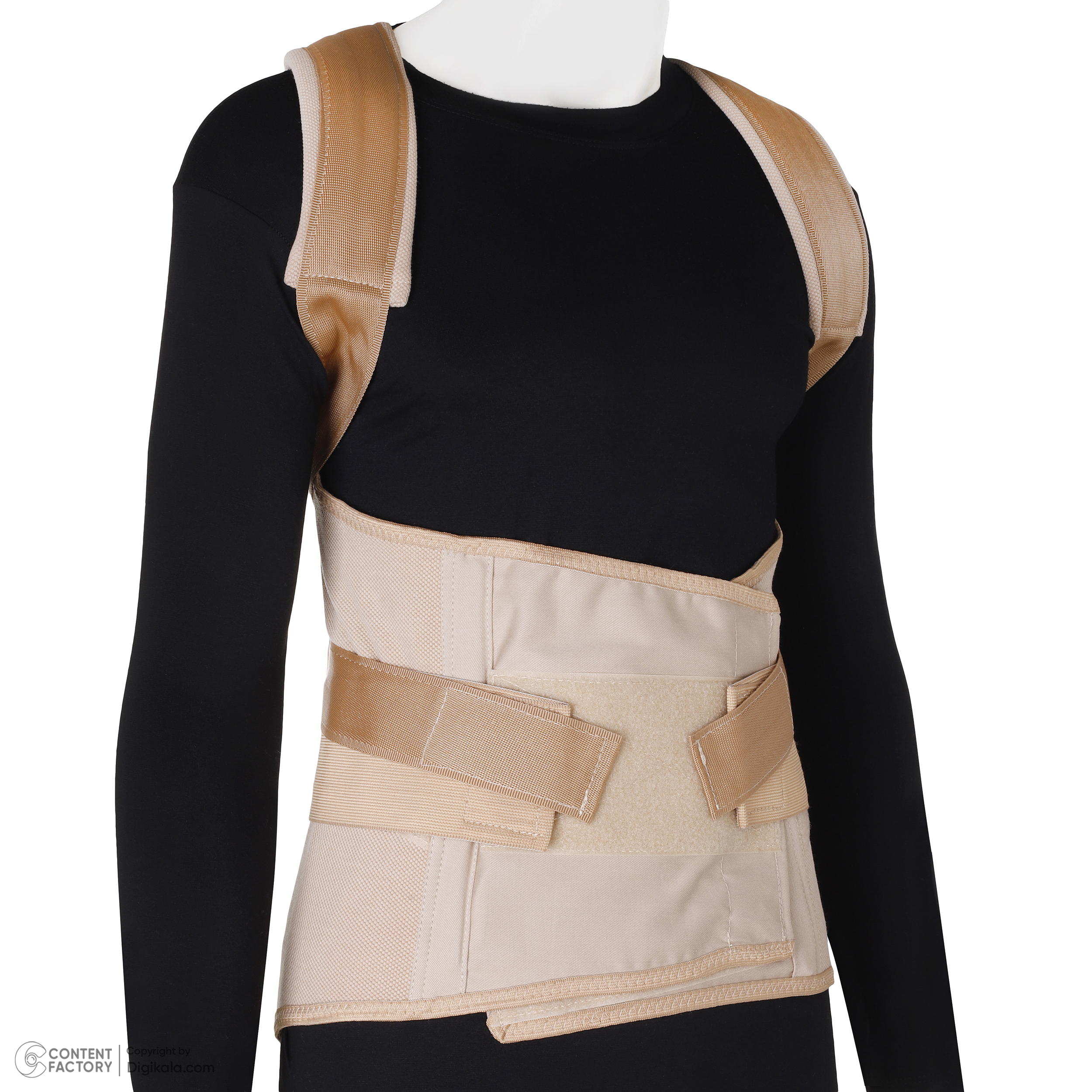 کمربند طبی سما طب پاکان مدل دورسو لومبو ساکرال کد 4021