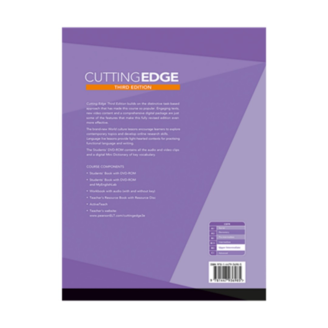 کتاب Cutting Edge 3rd Upper-Intermediate اثر J. Bygrave,S. Cunningham,P. Moor انتشارات پرسون