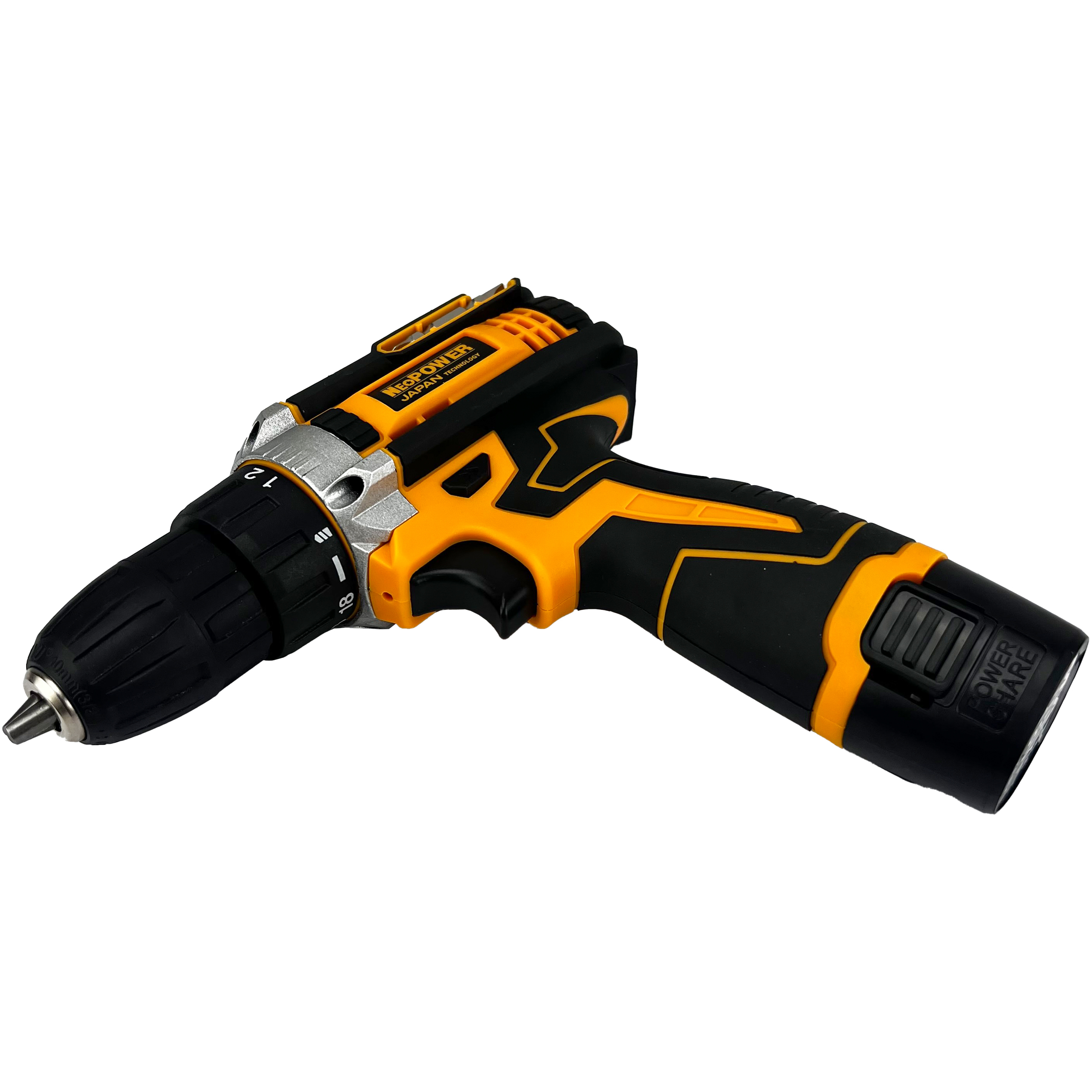 دریل پیچ گوشتی شارژی نئوپاور مدل NEO-1801 مجموعه 30 عددی