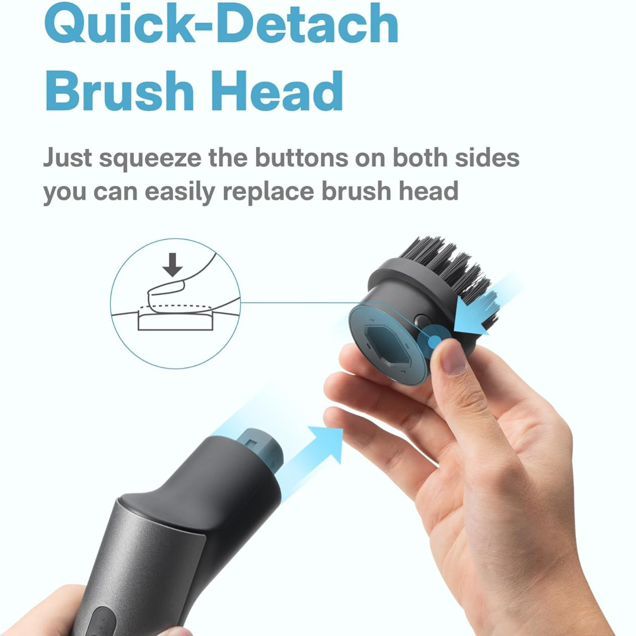 فرچه هوتو مدل  چرخشی چند منظوره شارژی HOTO QWQJS001