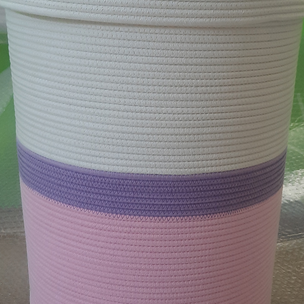 سبد رخت چرک مدل استوانه 01