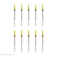 سرنگ 1 سی سی انسولین سها مدل 10M بسته 100 عددی