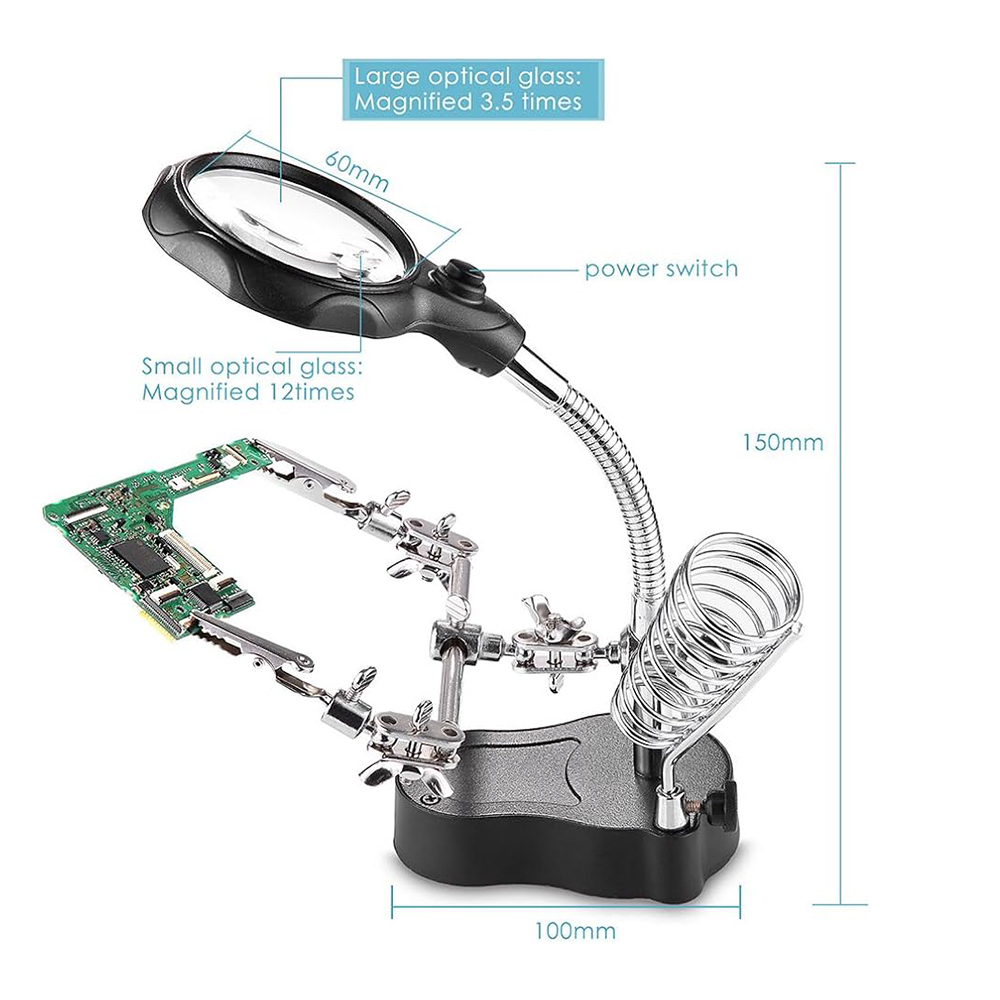 پایه هویه مدل TE-801 به همراه گیره مونتاژ