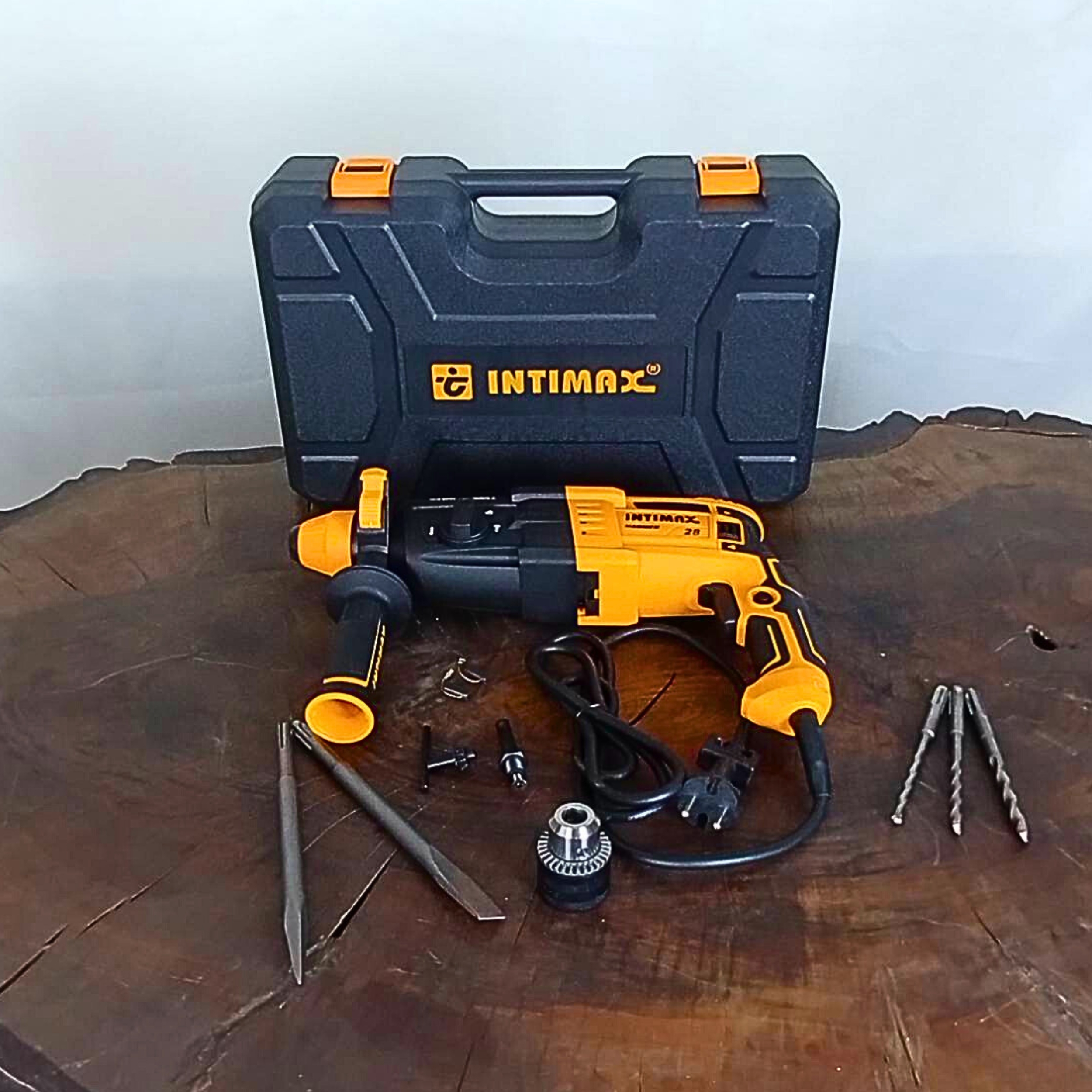 دریل بتن کن سه نظام چهار شیار 26 میلی متری 3250 وات اینتیمکث کد 100308