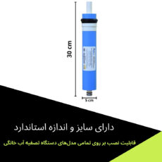 فیلتر ممبران دستگاه تصفیه کننده آب آکوا پیورست مدل AP-L13 مجموعه 3 عددی
