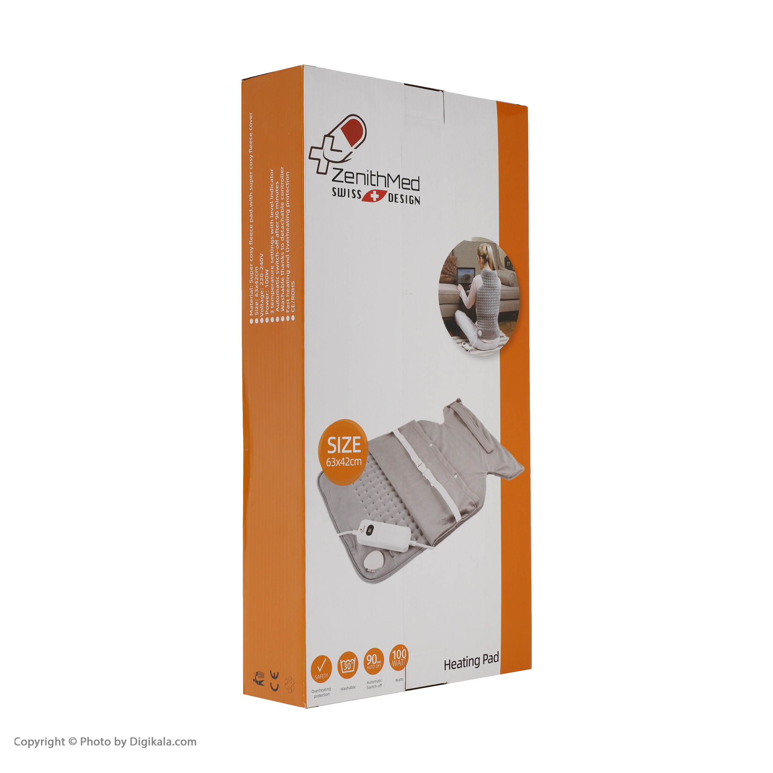 پد قاعدگی گردن و کمر زنیتمد مدل بند دار