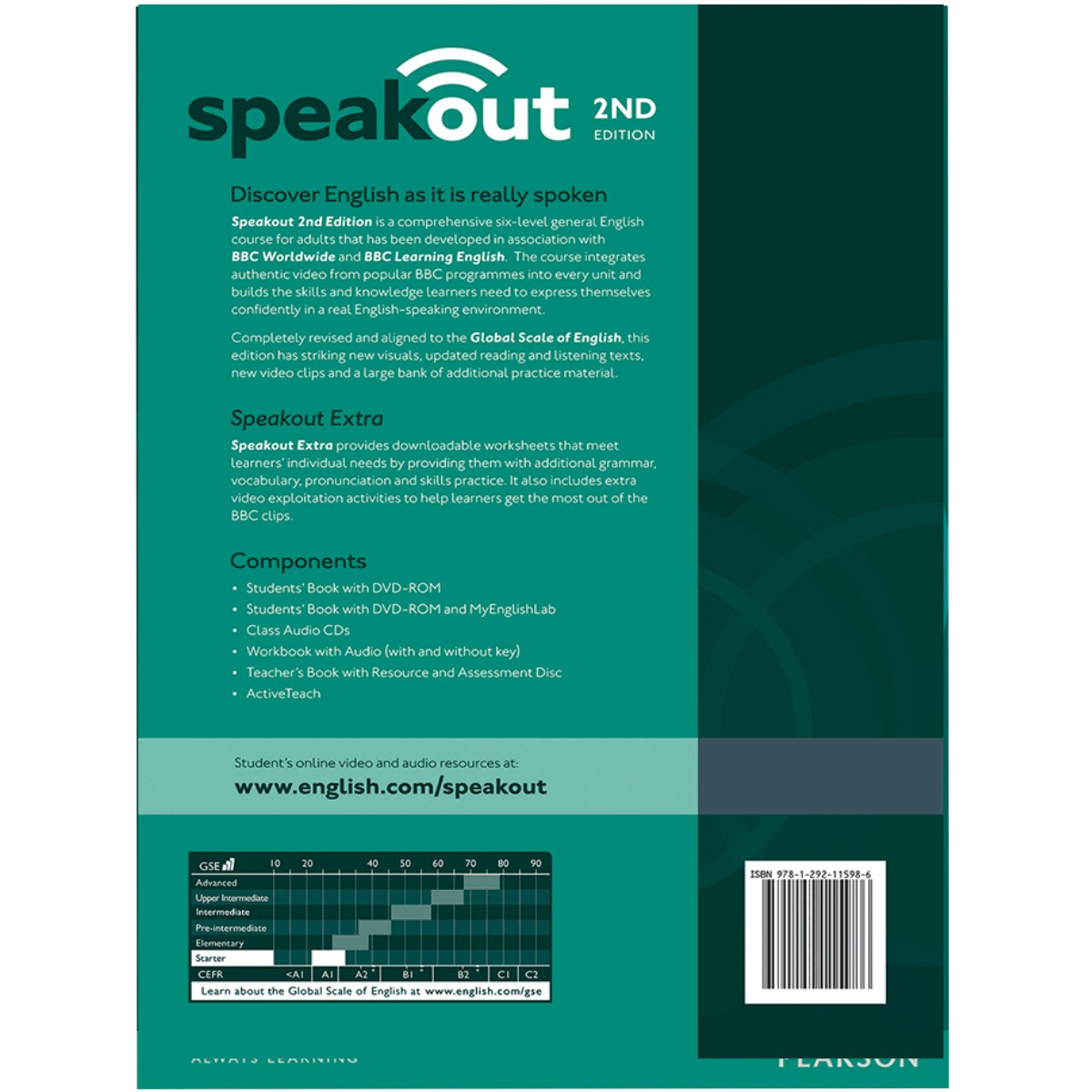 کتاب Speakout 2nd اثر Antonia Clare and J.J.Wilson انتشارات پرسون 6 جلدی