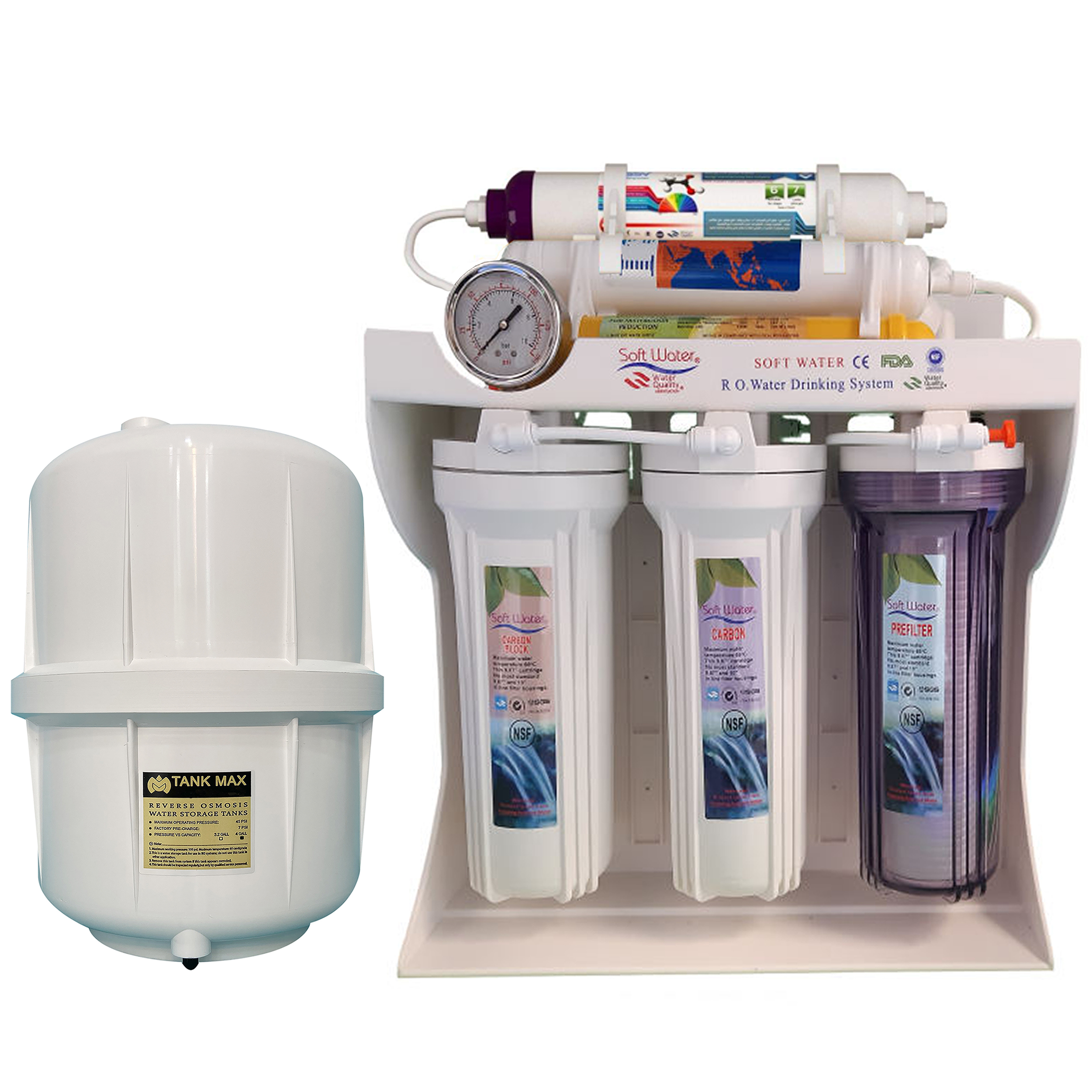 دستگاه تصفیه کننده آب سافت واتر مدل hajibashi-x700