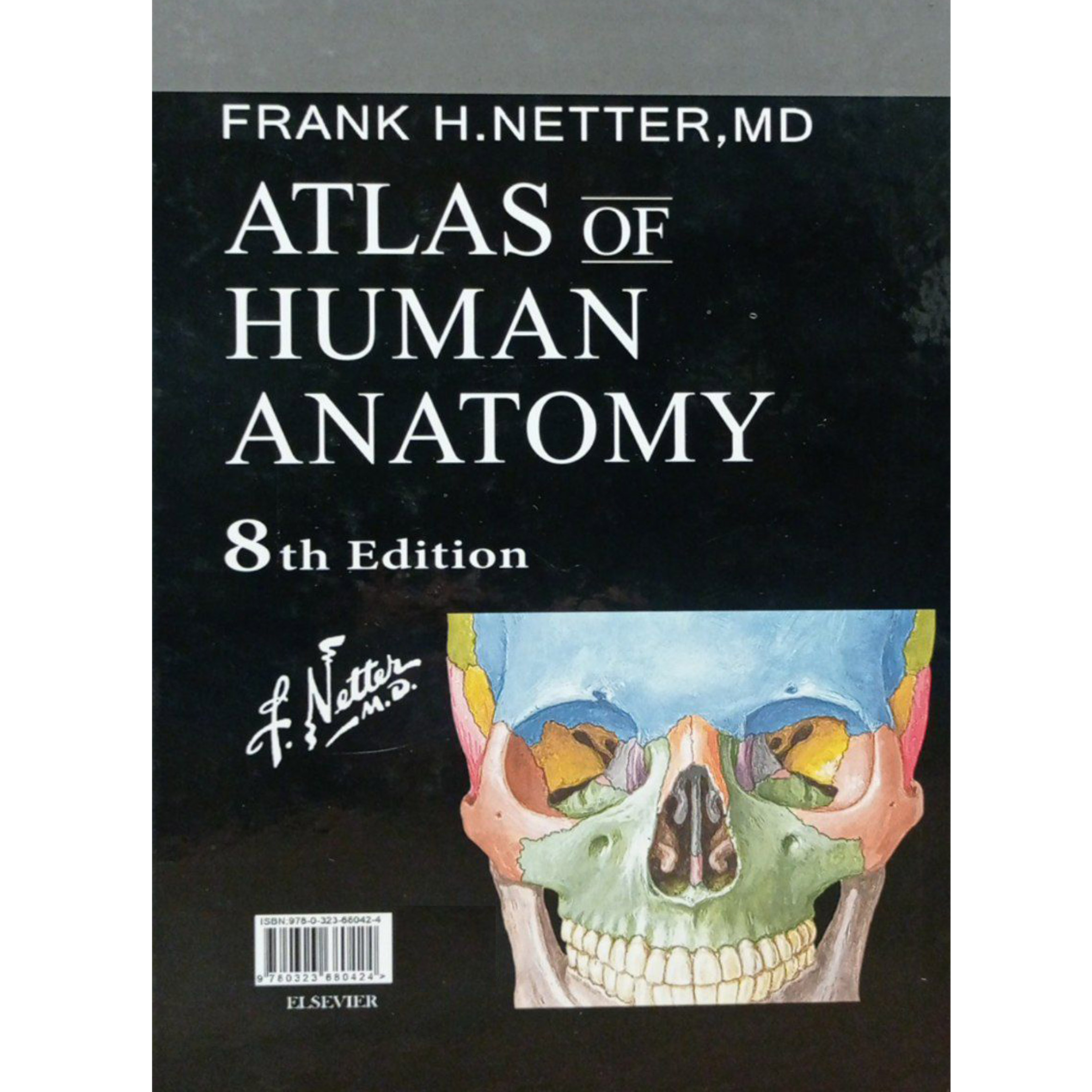کتاب Netter Atlas of Human Anatomy 8th Edition اثر Frank Netter انتشارات الزویر