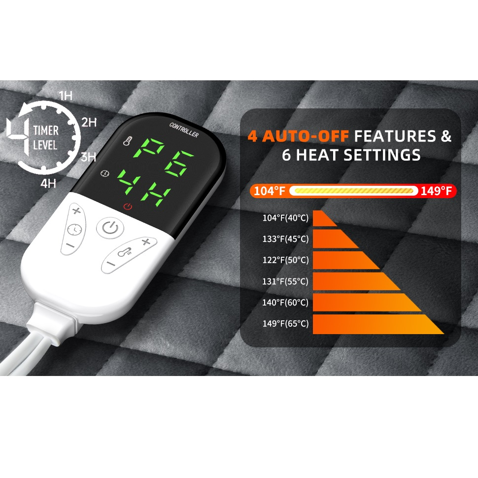 تشکچه برقی فوسبیو مدل K9004-11B سایز 40*80 سانتی متر