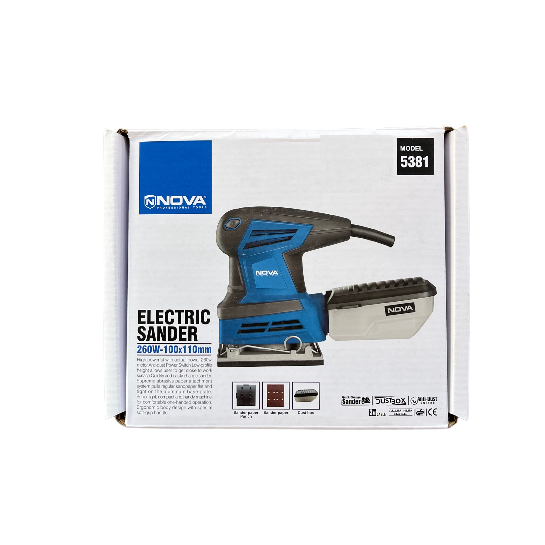 دستگاه سنباده‌زن نووا مدل 5381