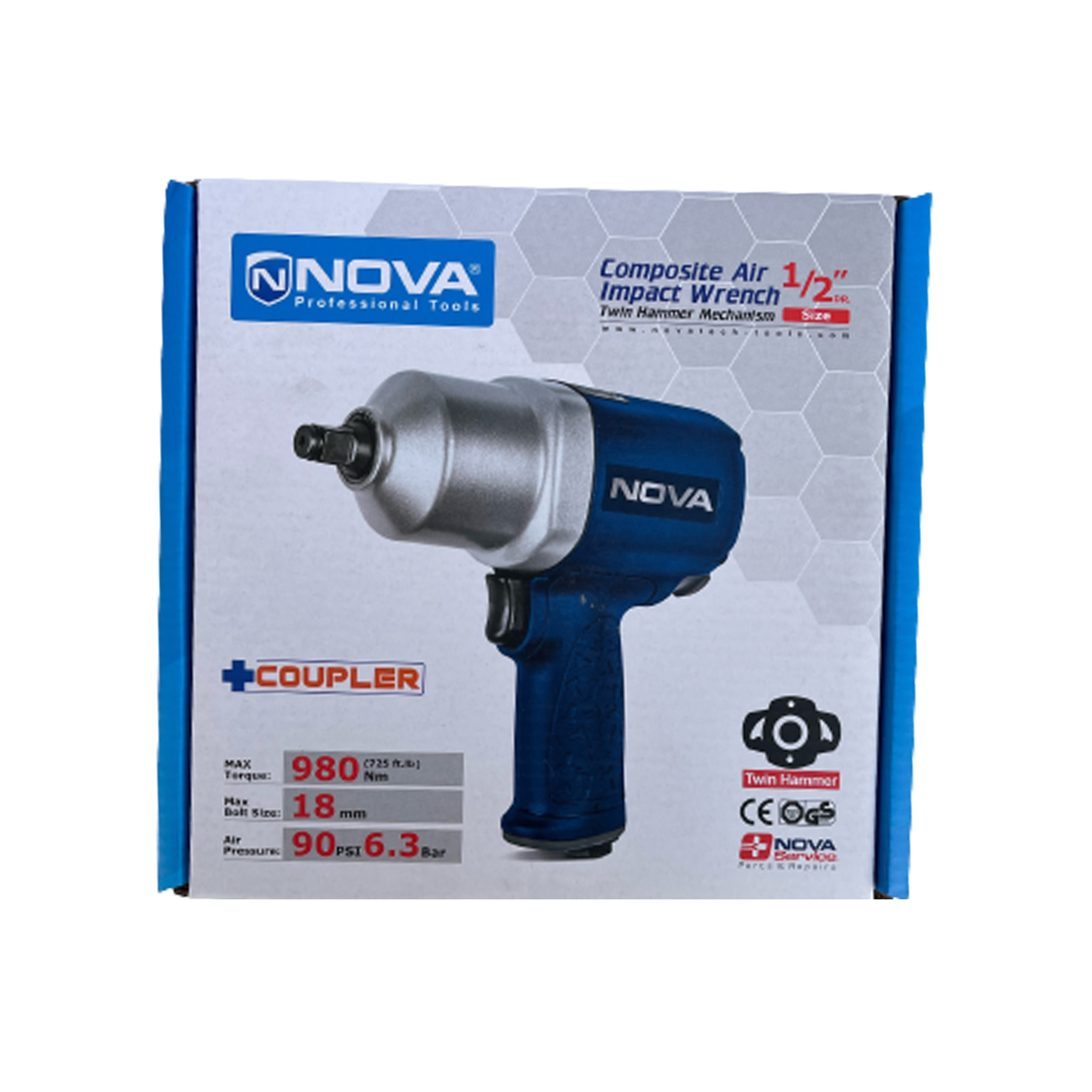 آچار بکس بادی نووا مدل NTA 1102