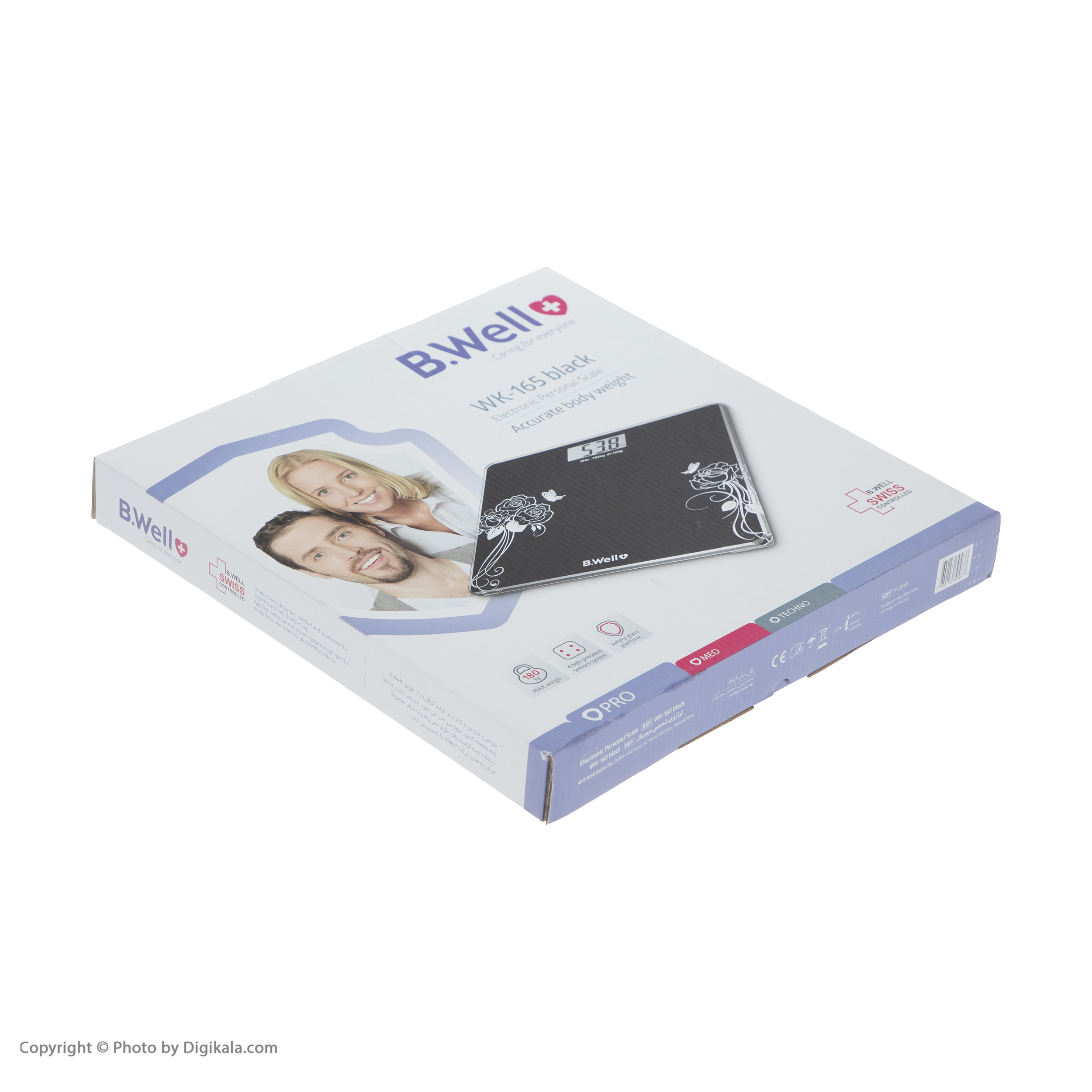 ترازو دیجیتال بی ول مدل WK-165B