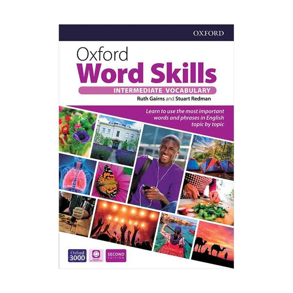 کتاب Oxford Word Skills Second Edition اثر Ruth Gairns And Stuart Redman نشر ابداع 3جلدی