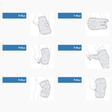 زانو بند طبی پاک سمن مدل 097
