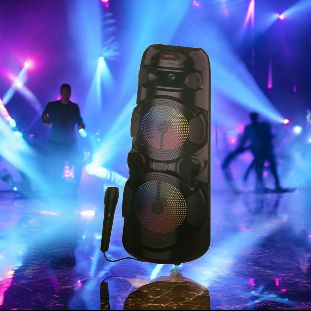 اسپیکر بلوتوثی قابل حمل مدل C0LORFUL BAssSPEAKER