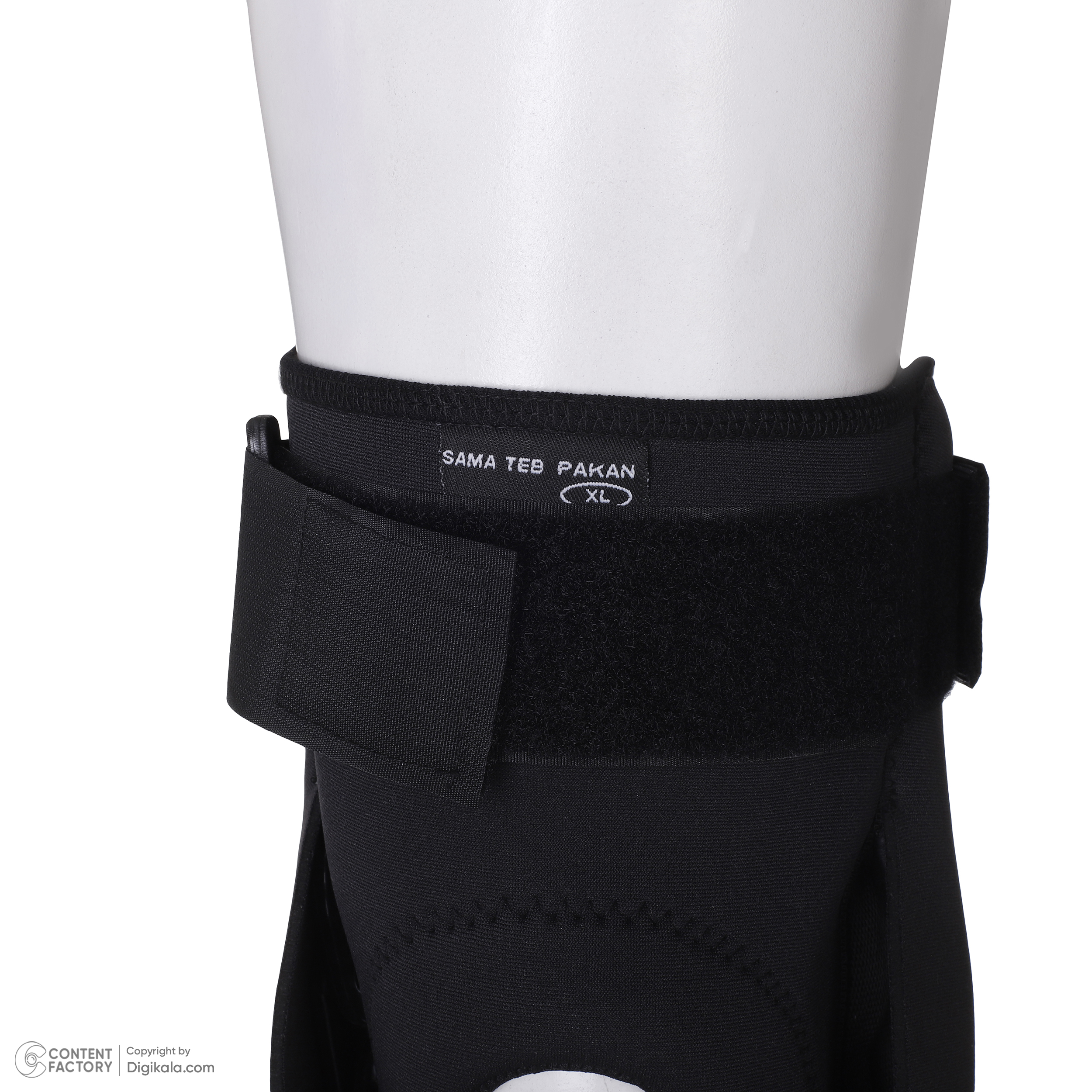 زانوبند طبی سما طب پاکان مدل مفصلدار قابل تنظیم کد 5017