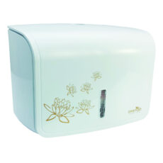 پایه رول دستمال کاغذی ایمن آب طرح نیلوفر مدل ورونا