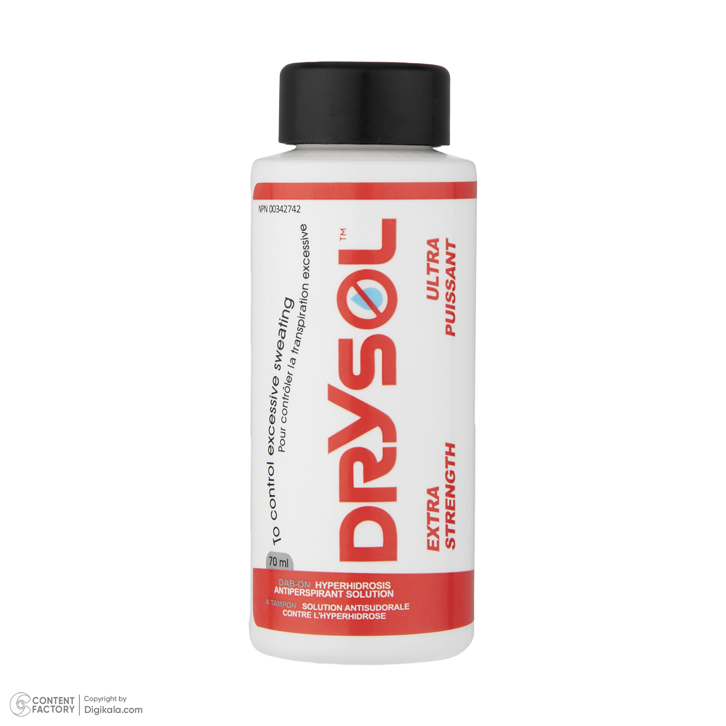 رول ضد تعریق درایسول مدل اکسترا حجم 70 میلی لیتر