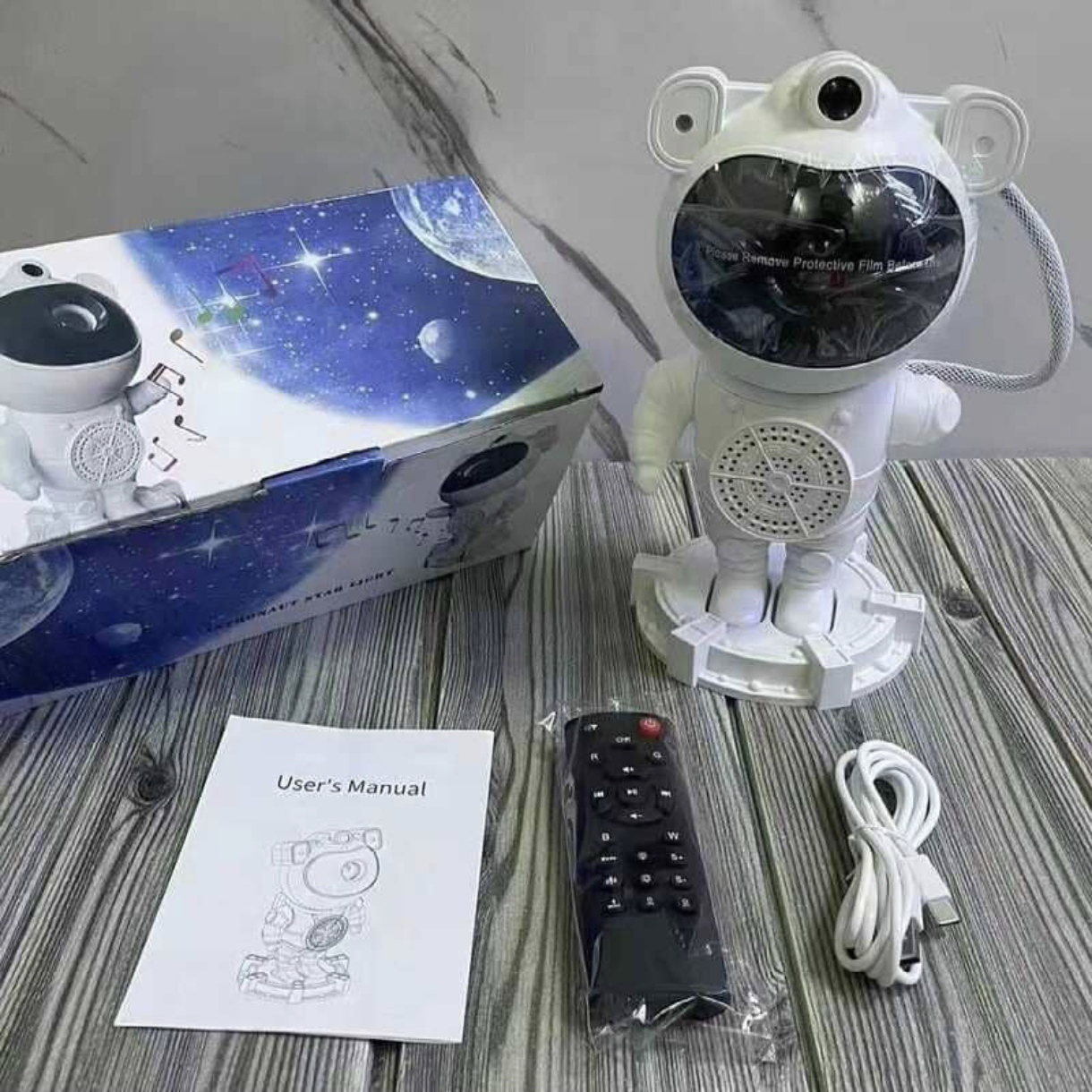 رقص نور لیزری مدل کهکشانی اسپیکر دار کد 1889