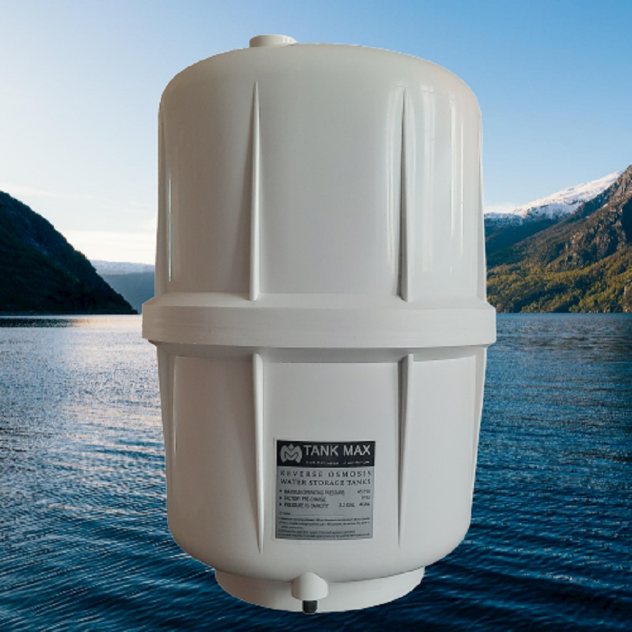 مخزن دستگاه تصفیه آب تانک مکس مدل 3.2G به همراه شیر مخزن