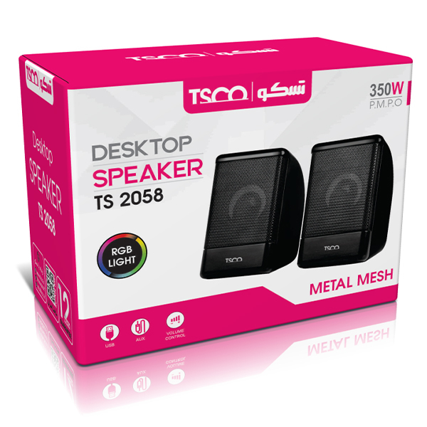 اسپیکر دسکتاپ تسکو مدل TS 2058
