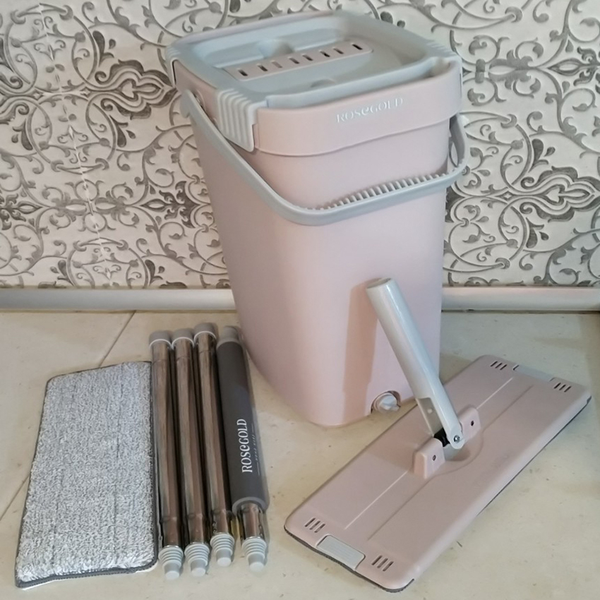 ست سطل و زمین شوی رزگلد مدل 27 23