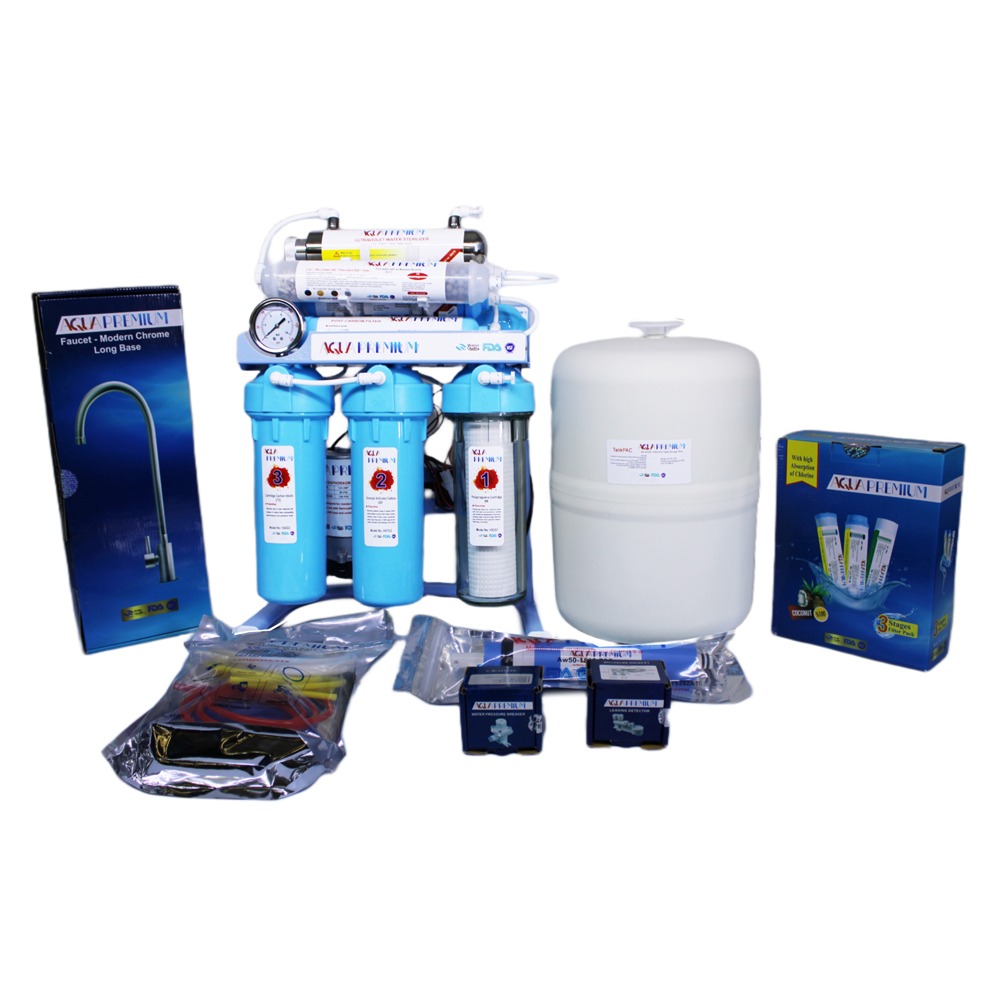 دستگاه تصفیه کننده آب آکواپرمیوم مدل A9OABU12-BL-TP