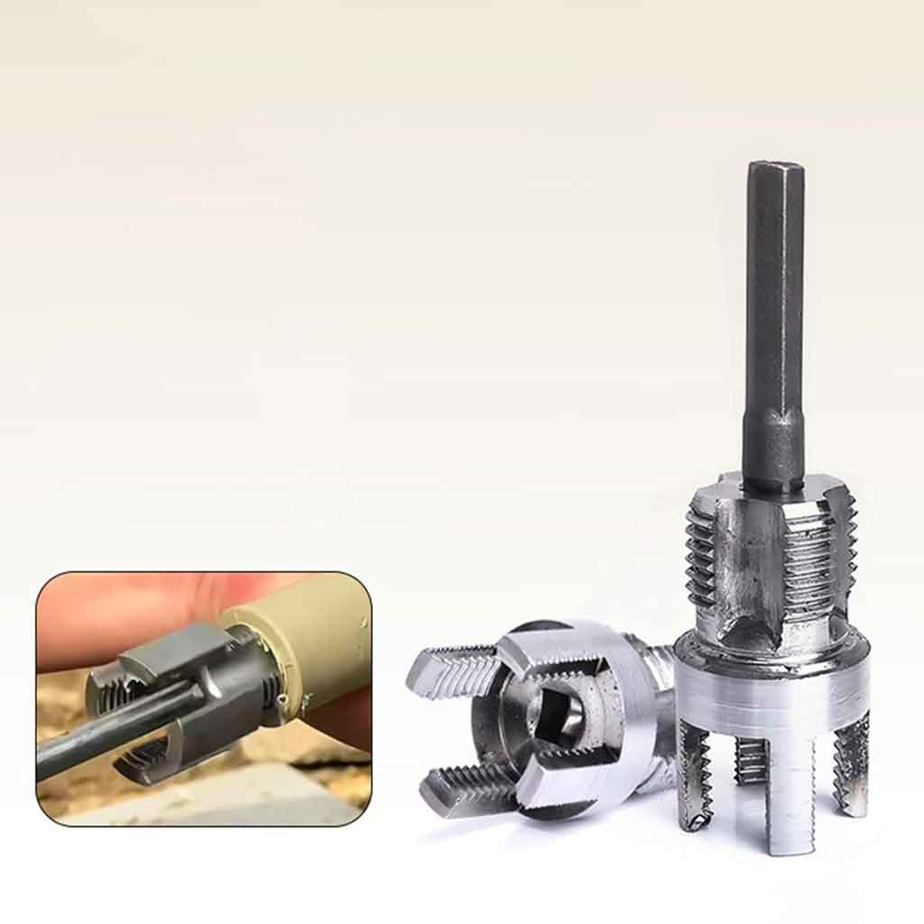 قلاویز و حدیده سر دریلی لوله اب مدل jt-3/4