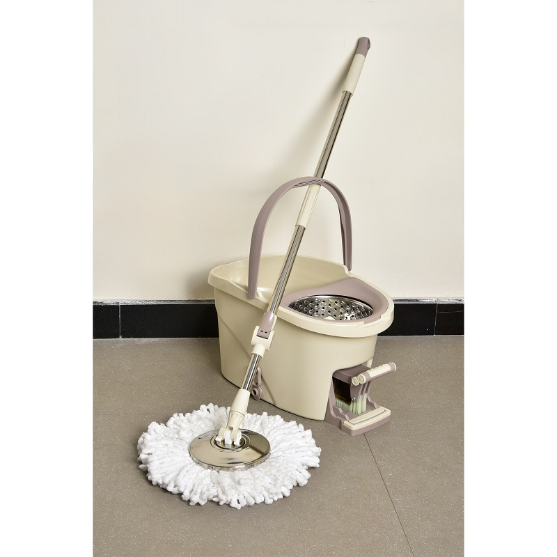 ست سطل و زمین شوی یونیک مدل بیضی پدال دار کد 2503