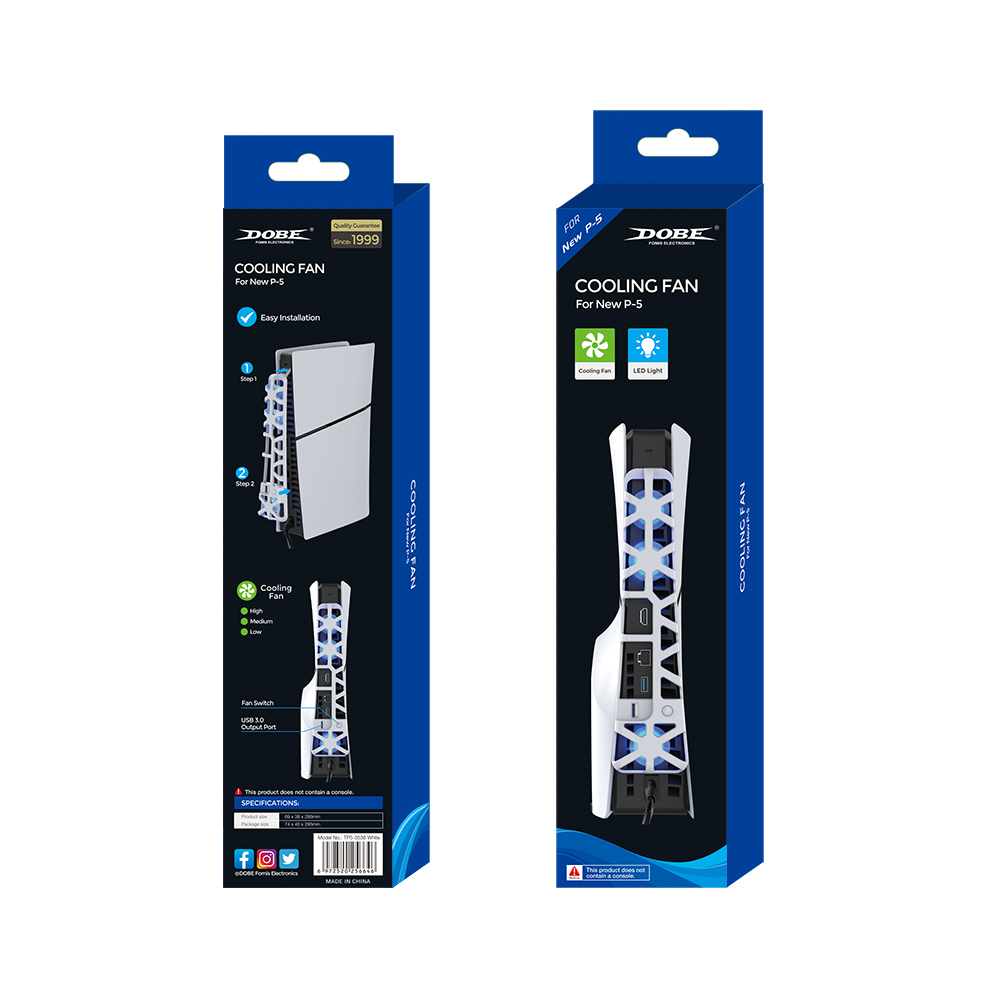 فن خنک کننده پلی استیشن 5 دابی مدل SLIM TP3538