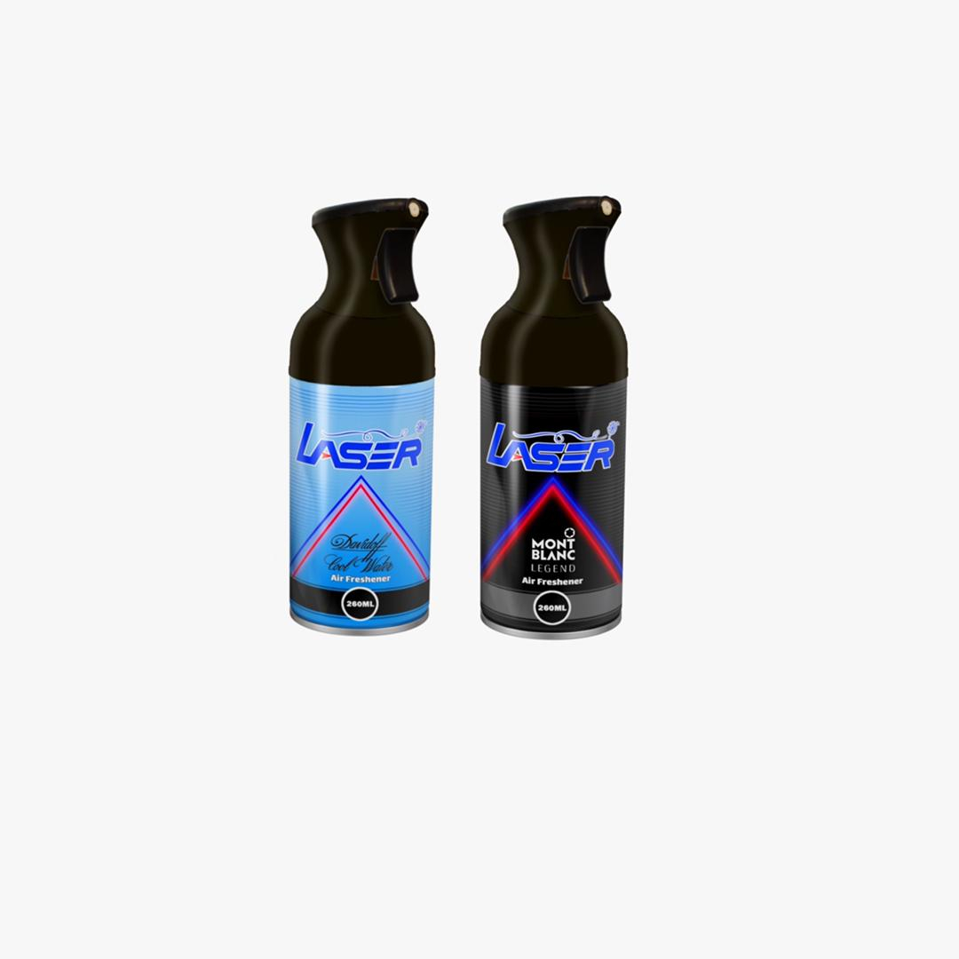 اسپری خوشبوکننده لیزر مدل کول واتر و مونت بلنک حجم 260 میلی لیتر مجموعه 2 عددی