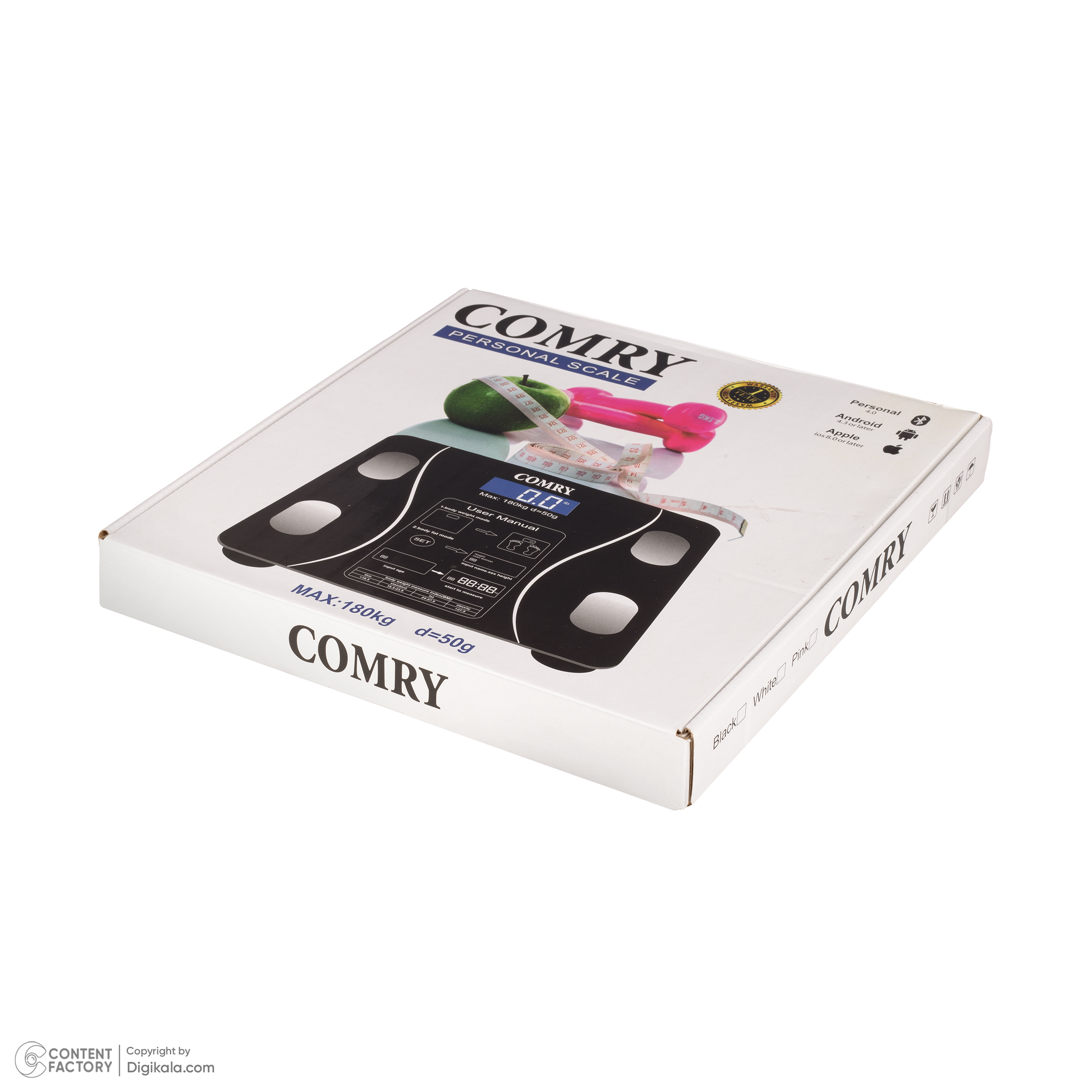 ترازو دیجیتال کمری مدل 01