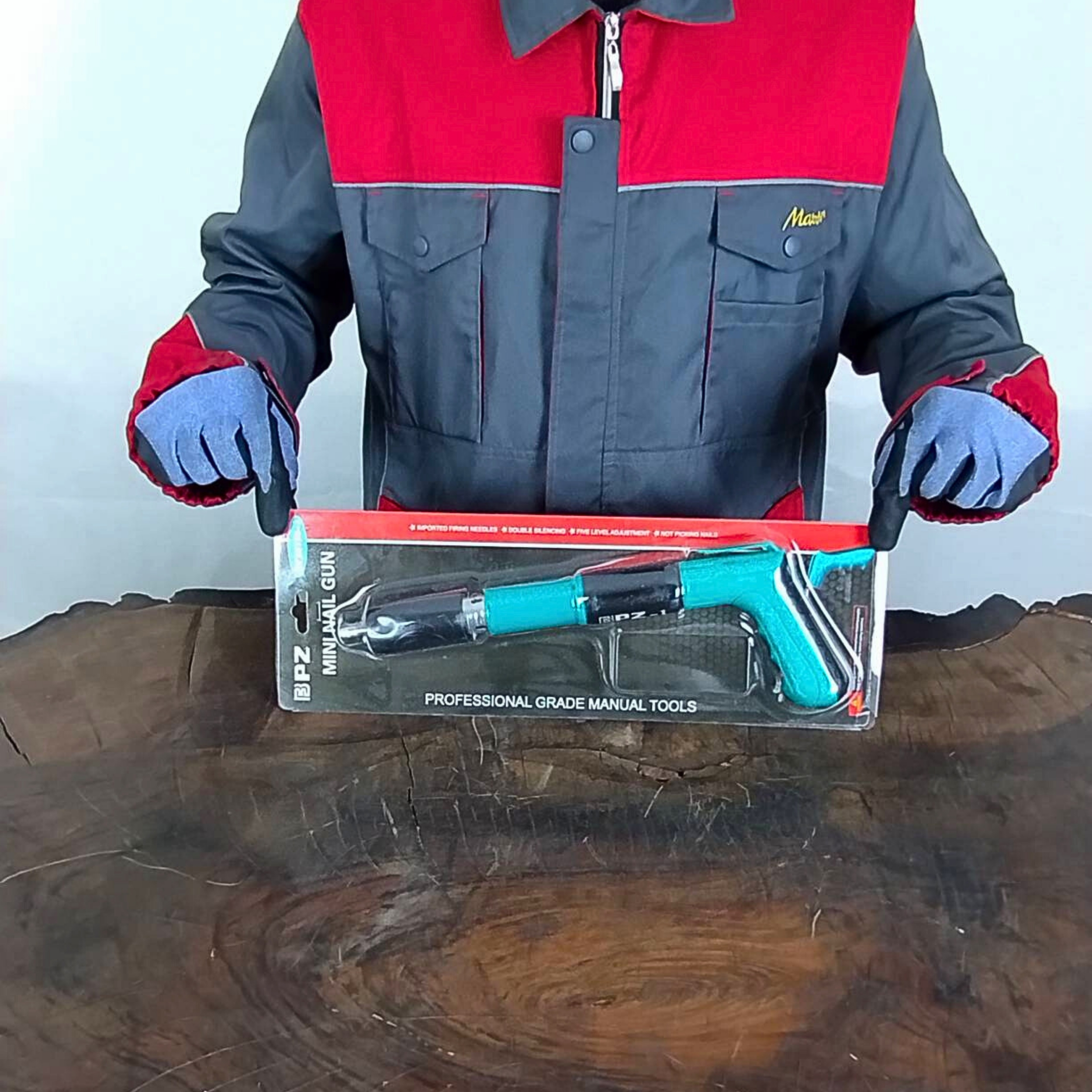 میخ کوب تفنگی بی پی زد مدل BPZ0730-1 سایز 50 میلی متر