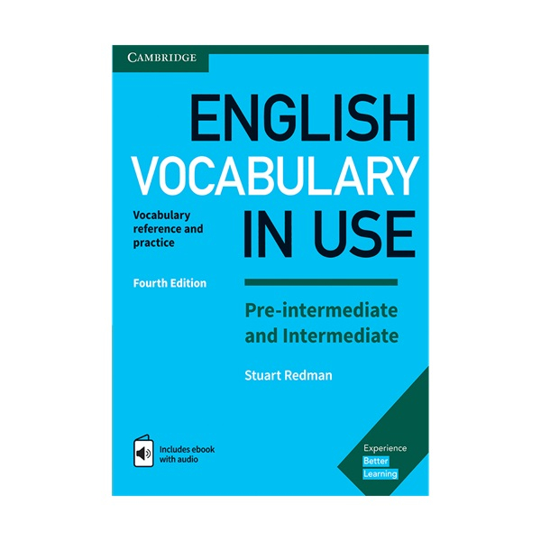 کتاب English Vocabulary in Use اثر Stuart Redman and Lynda Edwards انتشارات Cambridge چهار جلدی