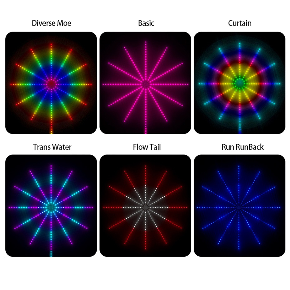 رقص نور مدل Firework