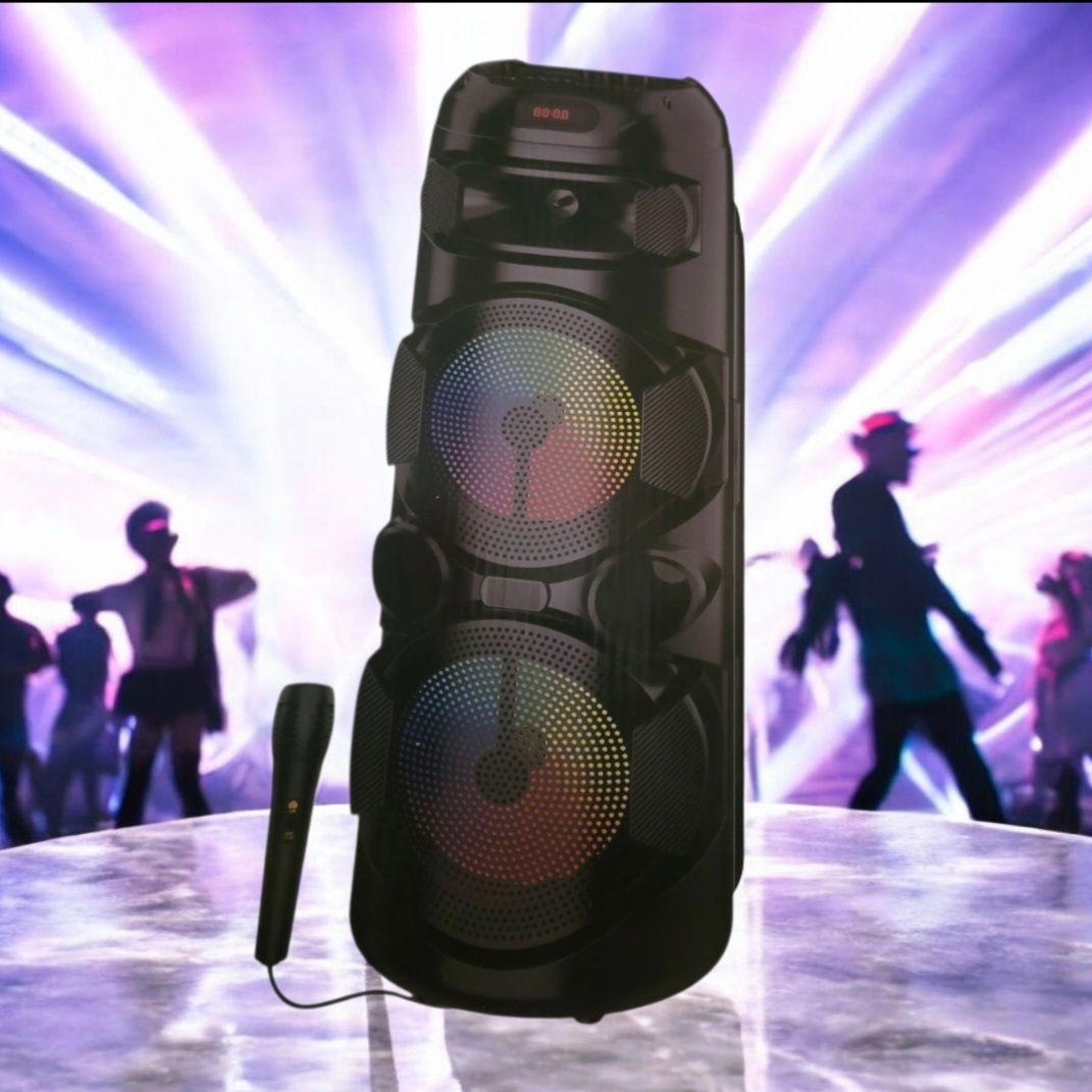 اسپیکر بلوتوثی قابل حمل مدل C0LORFUL BAssSPEAKER