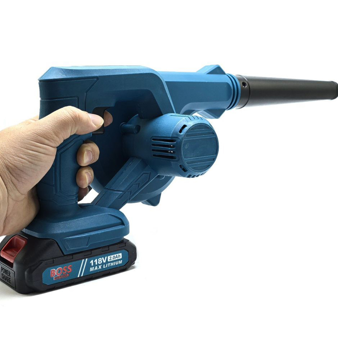 دستگاه دمنده و مکنده 600 وات شارژی باس مدل 118volt