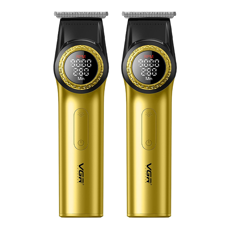 ماشین اصلاح موی سر و صورت شارژی وی جی ار مدل V-977 بسته دو عددی
