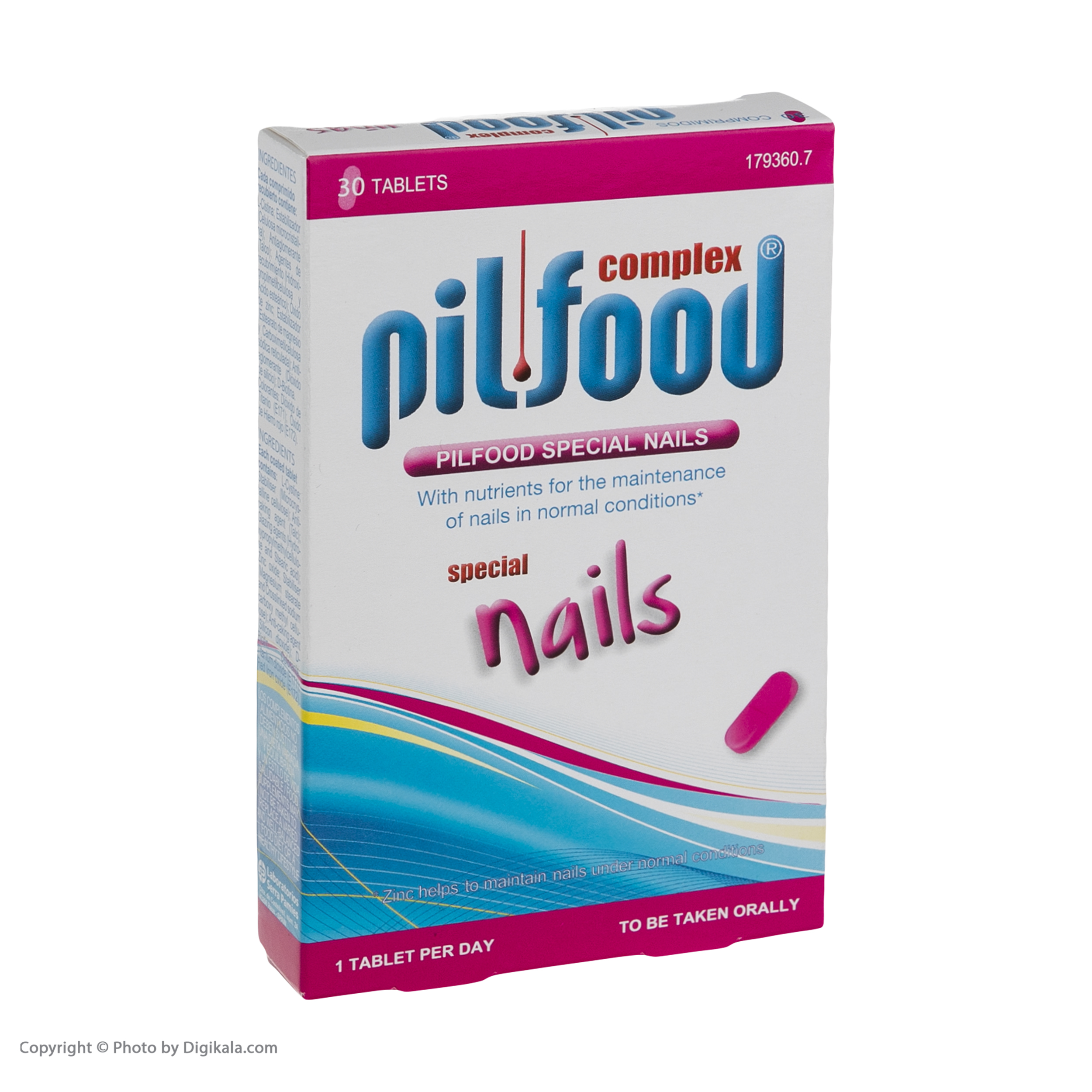 قرص پیلفود کمپلکس نیلز پیلفود بسته 30 عددی