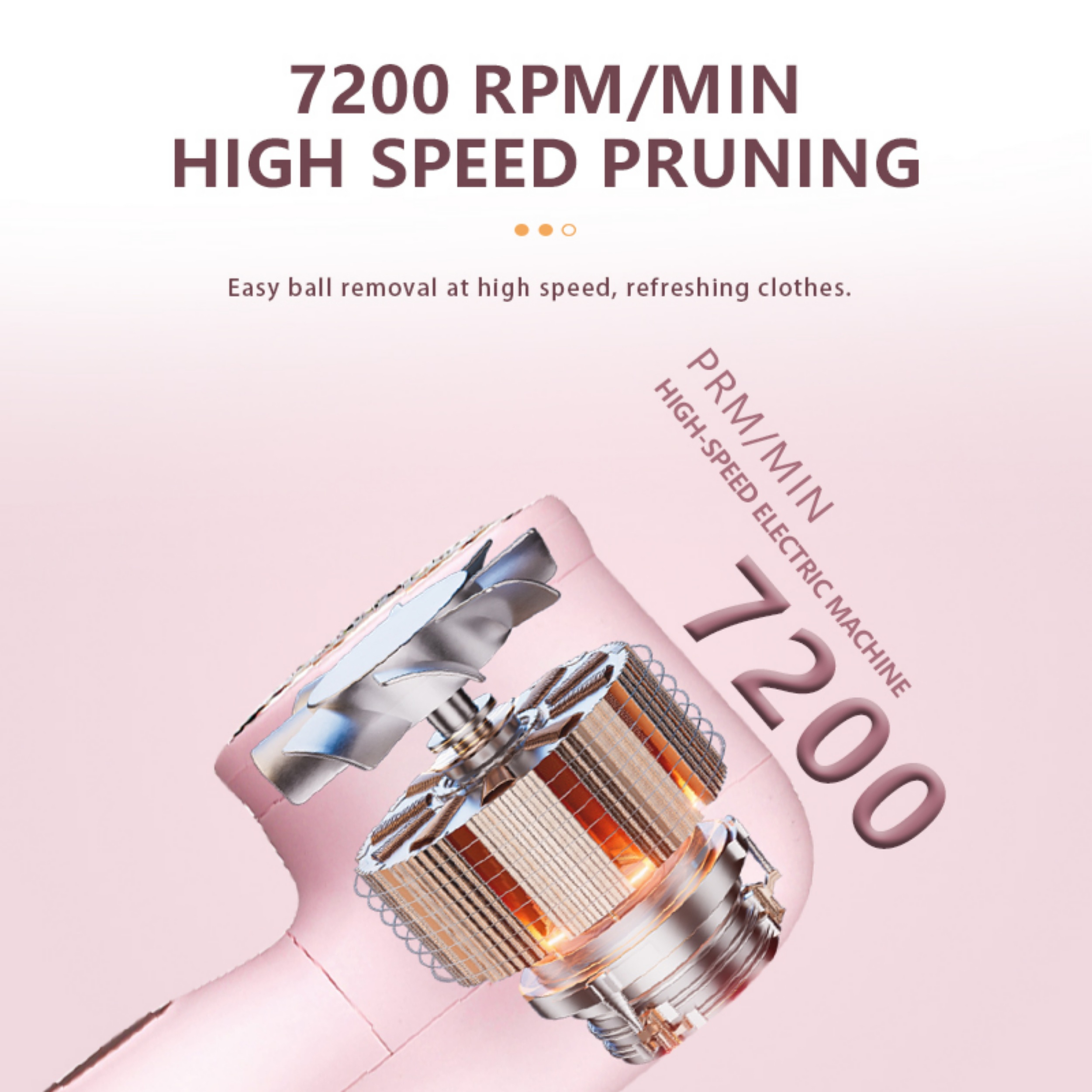 پرزگیر برقی لباس کیمی مدل km-166