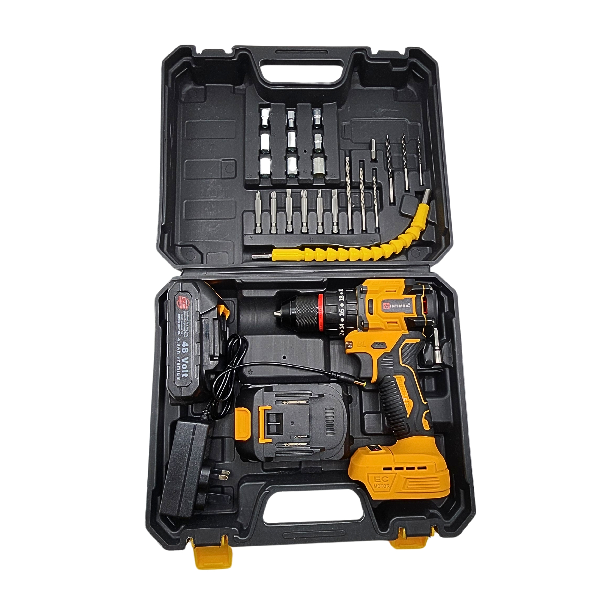 مجموعه 27 عددی دریل پیچ گوشتی شارژی اینتیمکث کد 0922