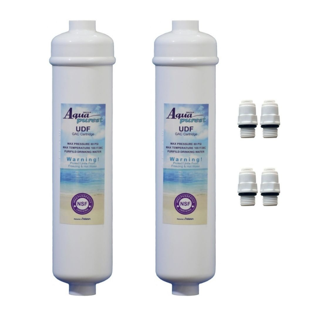 فیلتر یخچال ساید بای ساید آکوا پیورست مدل NSF02-2500G مجموعه 2 عددی