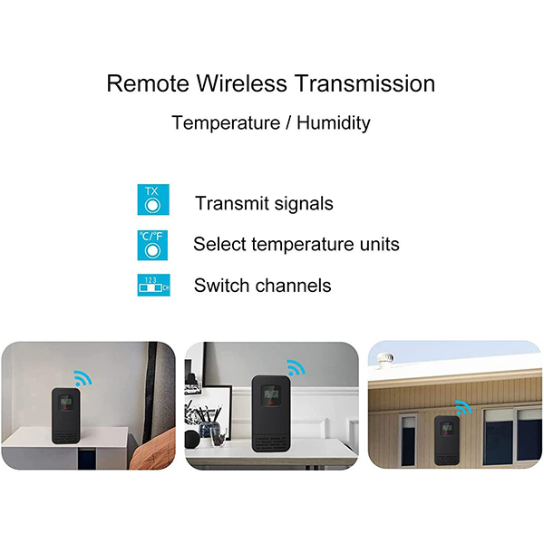 دماسنج محیطی مدل JeejE-J-AC42Black