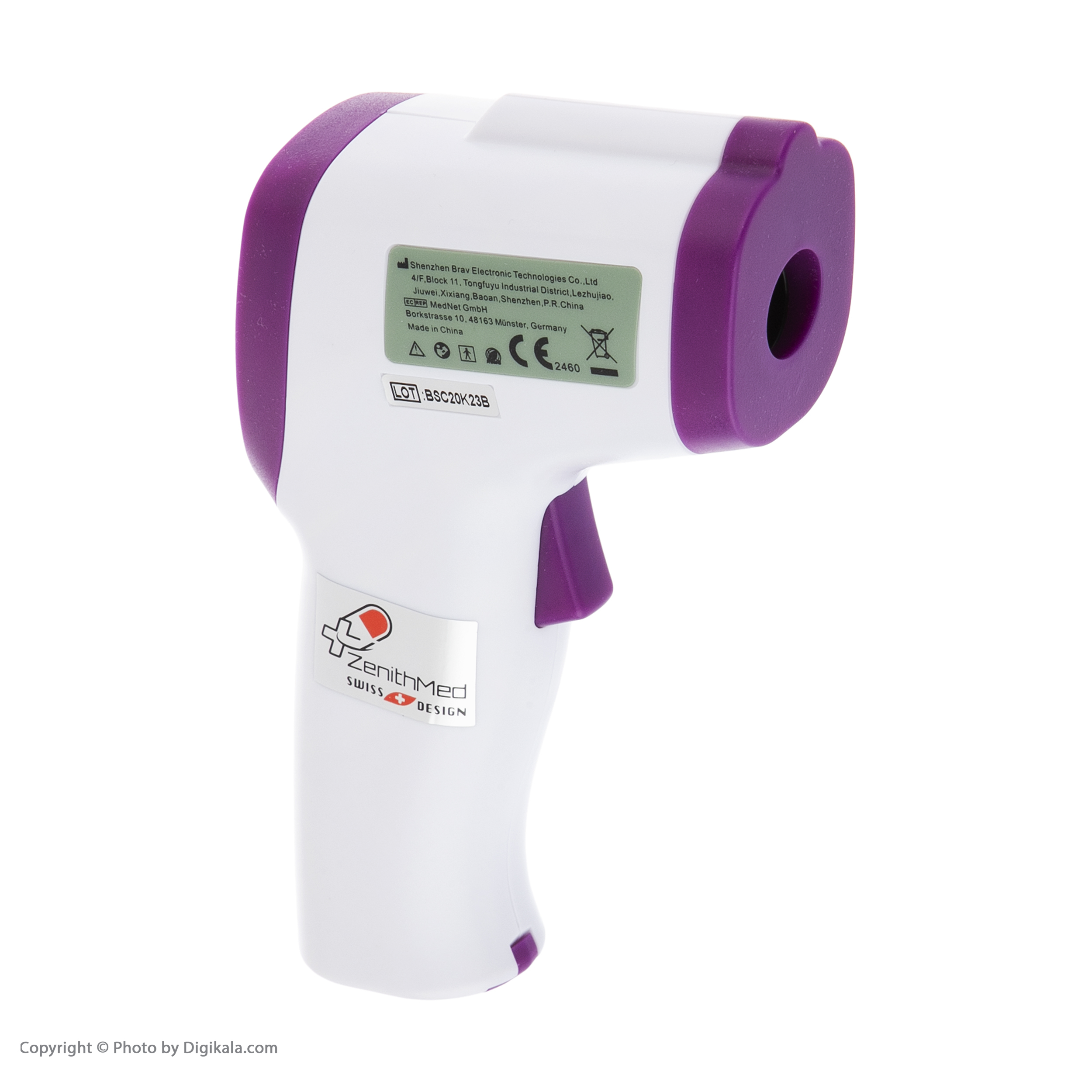 تب سنج دیجیتال غیر تماسی زنیتمد مدل IT-122