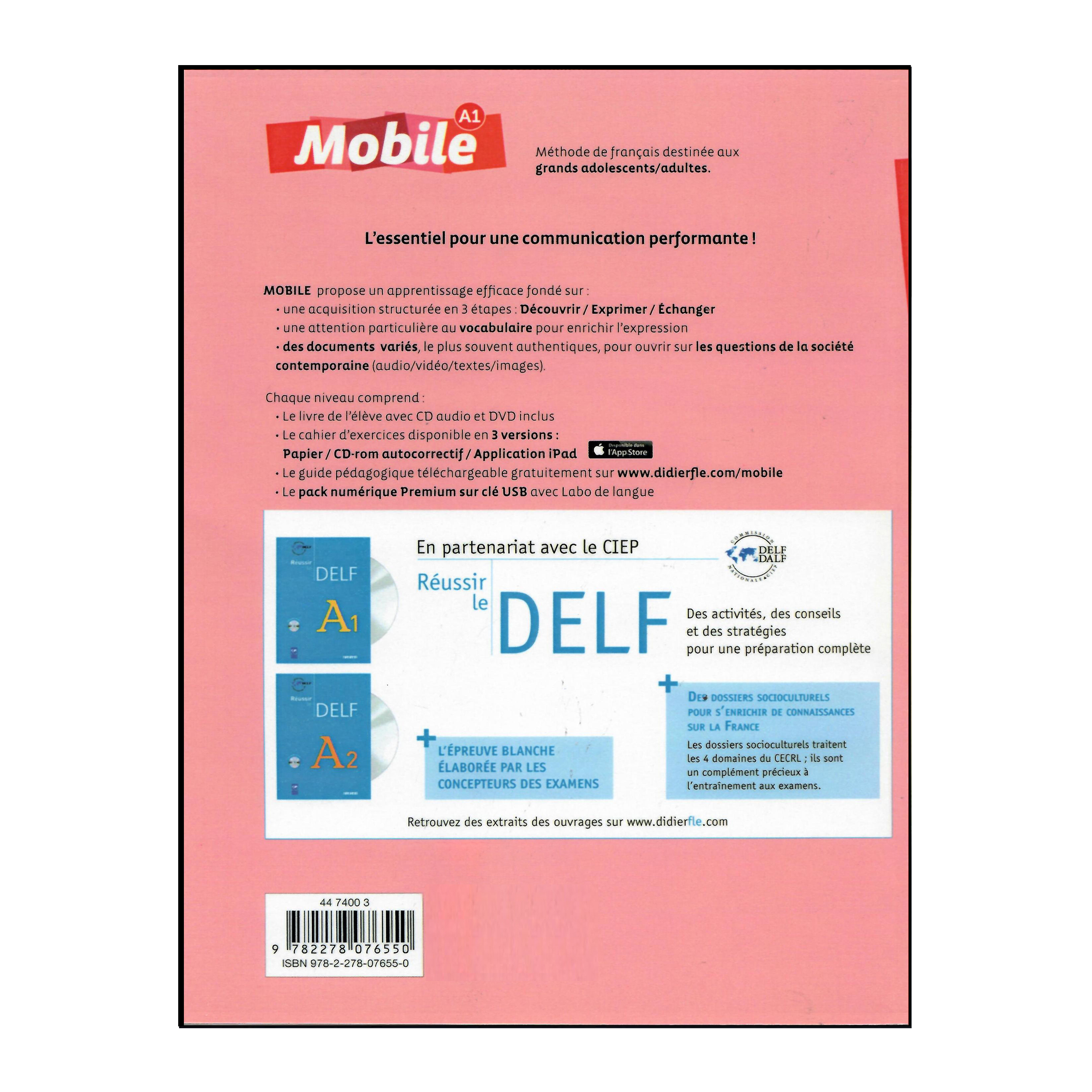 کتاب Mobile A1 اثر Reboul Alice انتشارات هدف نوین