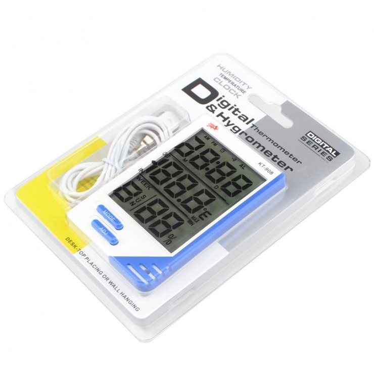 دما سنج و رطوبت سنج مدل Kt908 کد 400