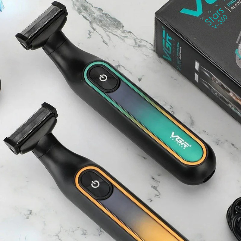 ماشین اصلاح موی سر و صورت شارژی وی جی ار مدل V-360(Stars)